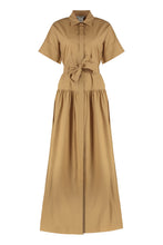 Load image into Gallery viewer, Agoraio cotton poplin shirtdress
