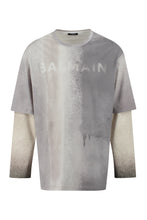 Load image into Gallery viewer, Cotton crew-neck T-shirt
