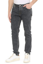 Load image into Gallery viewer, 5-pocket slim fit jeans
