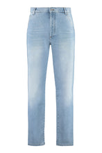 Load image into Gallery viewer, 5-pocket straight-leg jeans
