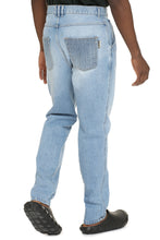 Load image into Gallery viewer, 5-pocket straight-leg jeans
