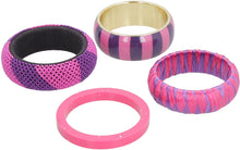 Load image into Gallery viewer, Alcade Set of four bangle
