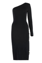 Load image into Gallery viewer, One shoulder dress
