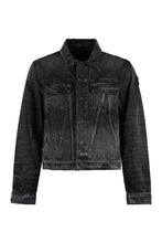 Load image into Gallery viewer, Bleach wash denim jacket

