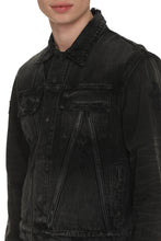 Load image into Gallery viewer, Bleach wash denim jacket
