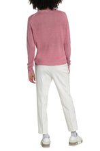 Load image into Gallery viewer, Atzeco linen crew-neck sweater
