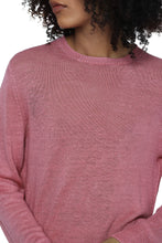 Load image into Gallery viewer, Atzeco linen crew-neck sweater

