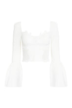 Load image into Gallery viewer, Ribbed knit crop top
