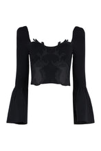 Load image into Gallery viewer, Ribbed knit crop top
