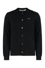 Load image into Gallery viewer, Cardigan in wool with logo
