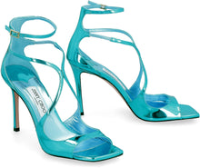 Load image into Gallery viewer, Azia metallic leather sandals
