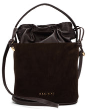 Load image into Gallery viewer, Bucket bag Her in suede and leather
