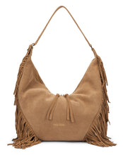 Load image into Gallery viewer, Isola bag in suede with fringes
