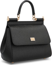 Load image into Gallery viewer, Sicily media Leather handbag

