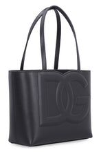 Load image into Gallery viewer, Logo leather tote bag
