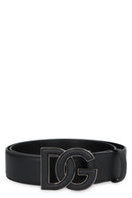 Load image into Gallery viewer, Calf leather belt with buckle
