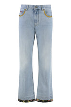 Load image into Gallery viewer, 5-pocket straight-leg jeans

