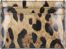 Load image into Gallery viewer, Printed leather card holder
