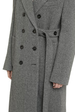 Load image into Gallery viewer, Billy double-breasted wool coat
