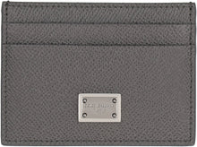 Load image into Gallery viewer, Dauphine print leather card holder
