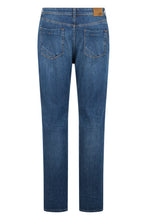 Load image into Gallery viewer, Straight jeans in elastic cotton
