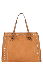 Load image into Gallery viewer, Marcella leather bag with studs
