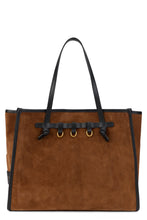 Load image into Gallery viewer, Tote bag in suede leather
