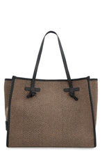 Load image into Gallery viewer, Marcella Herringbone fabric tote
