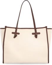 Load image into Gallery viewer, Marcella Herringbone fabric tote
