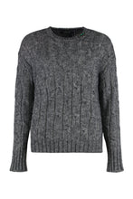Load image into Gallery viewer, Cabaret Cotton blend crew-neck sweater
