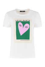 Load image into Gallery viewer, Cablo printed cotton T-shirt
