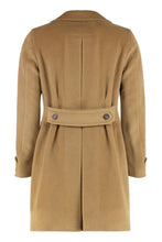 Load image into Gallery viewer, Peacoat in virgin wool
