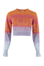 Load image into Gallery viewer, Logo crew-neck sweater
