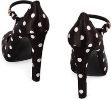Load image into Gallery viewer, Satin mary jane pumps
