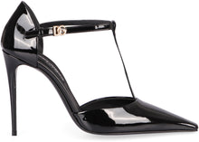 Load image into Gallery viewer, T-bar Patent leather pumps
