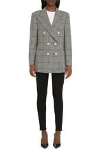 Load image into Gallery viewer, Houndstooth pattern blazer
