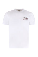 Load image into Gallery viewer, Lakeside cotton crew-neck T-shirt
