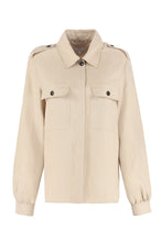 Load image into Gallery viewer, Long sleeve linen blend shirt

