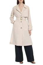 Load image into Gallery viewer, Techno fabric trench coat
