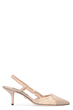 Load image into Gallery viewer, Lace pointy-toe slingback
