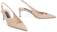 Load image into Gallery viewer, Leather pumps with logo
