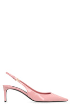 Load image into Gallery viewer, Leather slingback pumps

