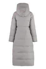 Load image into Gallery viewer, Mystique long hooded down jacket
