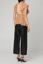 Load image into Gallery viewer, Ruffled silk top
