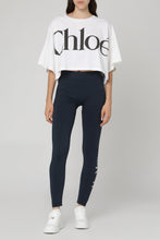 Load image into Gallery viewer, Logo detail cropped t-shirt
