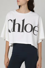 Load image into Gallery viewer, Logo detail cropped t-shirt
