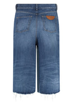 Load image into Gallery viewer, Denim bermuda shorts
