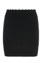 Load image into Gallery viewer, Knit mini skirt made of wool and cashmere
