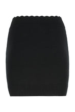 Load image into Gallery viewer, Knit mini skirt made of wool and cashmere
