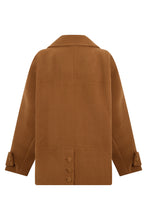 Load image into Gallery viewer, Oversized double-breasted coat

